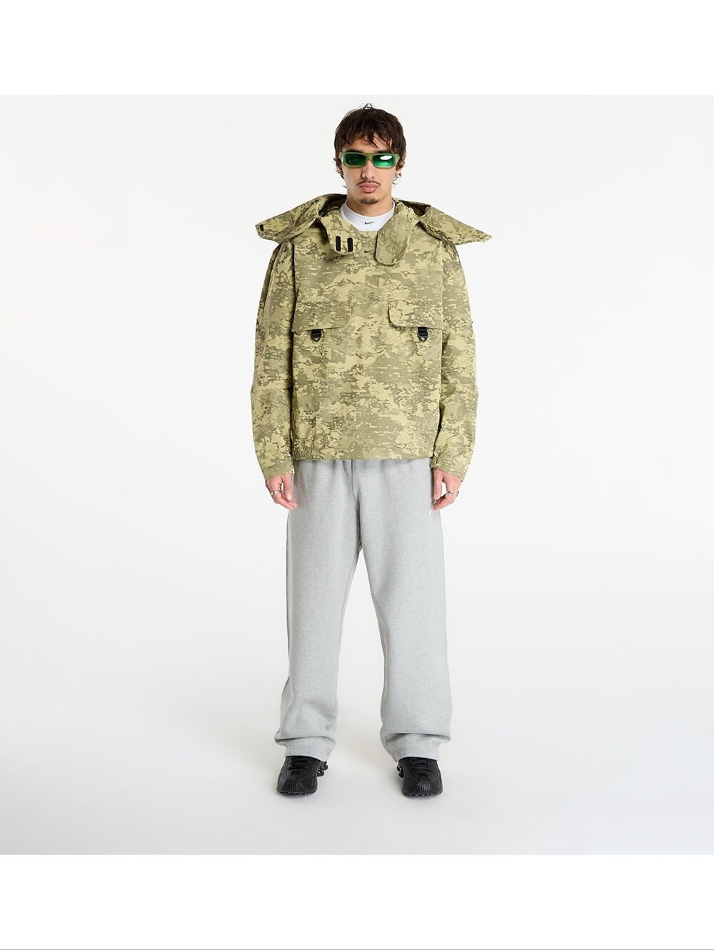 Nike Men's Olive Camo Performance Jacket